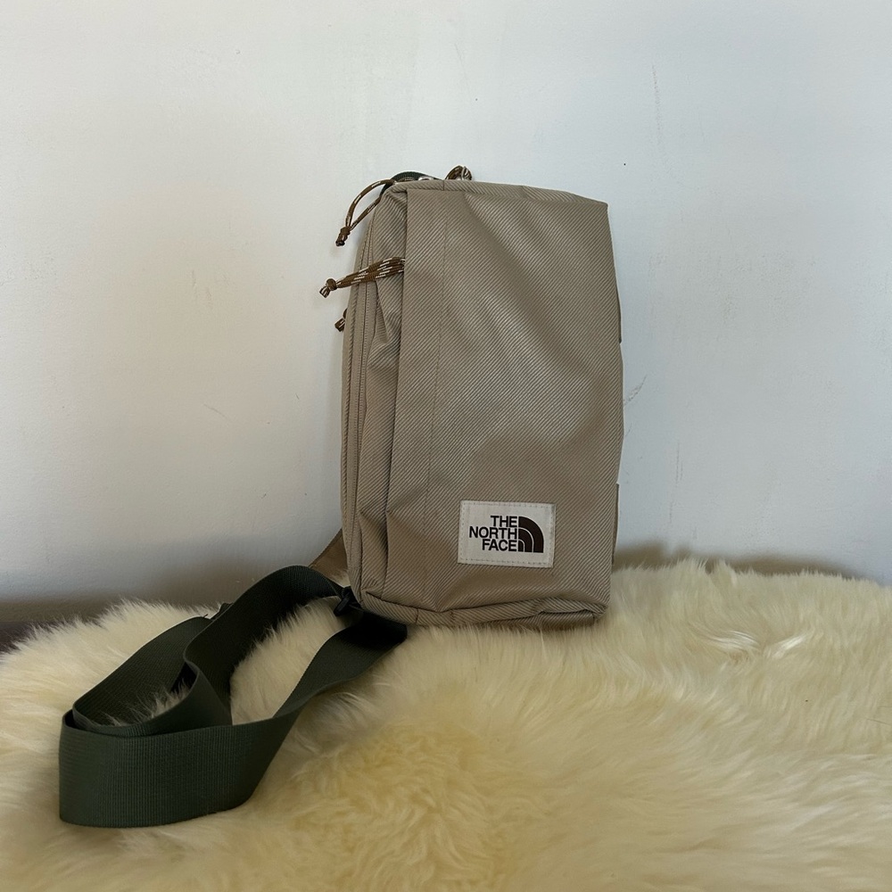The North Face Tan Crossbody Sling Bag